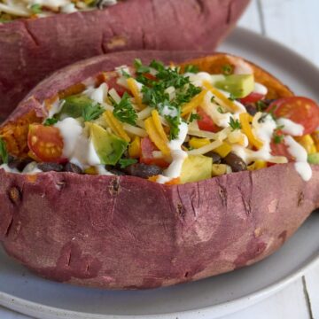 Stuffed Sweet Potatoes