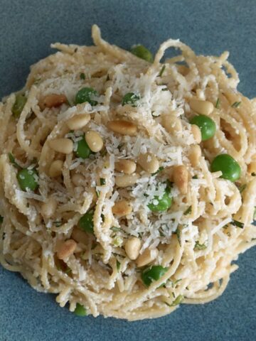 Vegan Lemon Ricotta Pasta