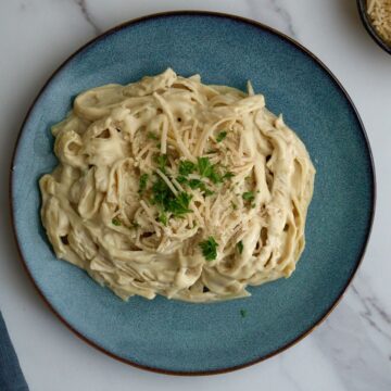 Vegan Fettuccini Alfredo