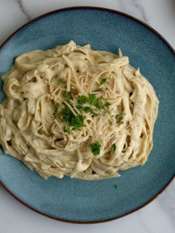 Vegan Fettuccini Alfredo