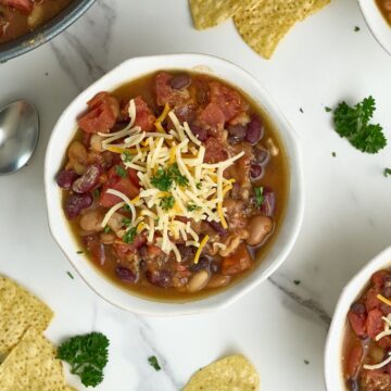 Hearty Quick Bean Chili