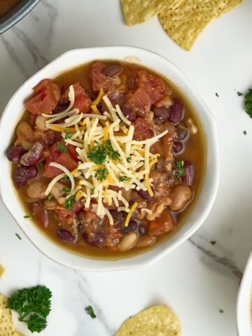 Hearty Quick Bean Chili